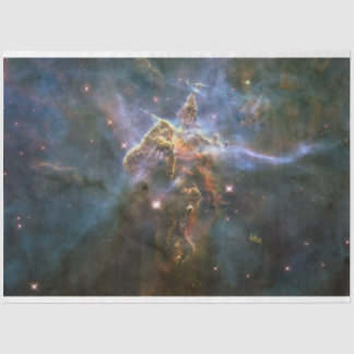 Mystic Mountain in Carina Nebula Hubble Space Tissue Paper