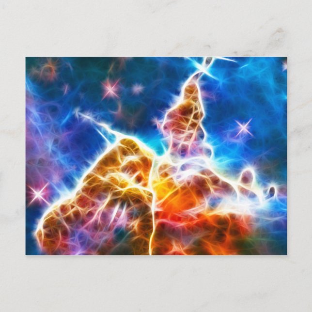 Mystic Mountain Nebula Postcard (Front)
