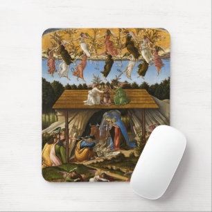 Mystic Nativity, 1500 by Sandro Botticelli Mouse Pad