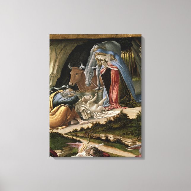 Mystic Nativity, 1500 Canvas Print (Front)