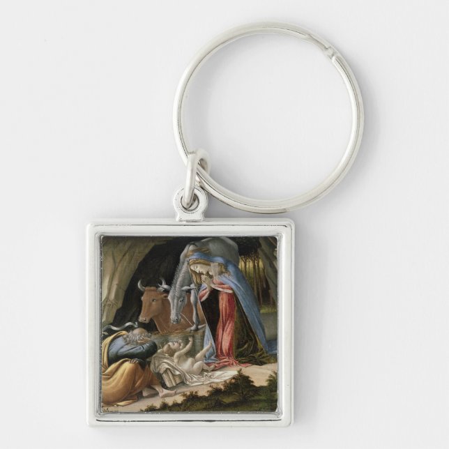 Mystic Nativity, 1500 Keychain (Front)