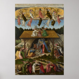 Mystic Nativity by Botticelli - Poster