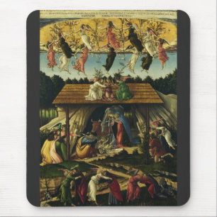 Mystic Nativity by Sandro Botticelli  Mouse Pad