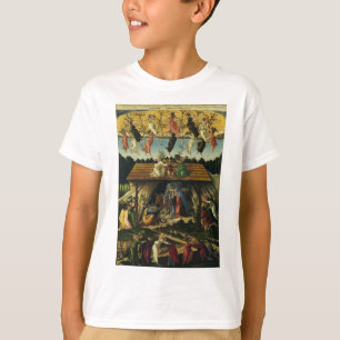 Mystic Nativity by Sandro Botticelli  T-Shirt