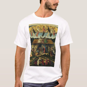Mystic Nativity by Sandro Botticelli  T-Shirt