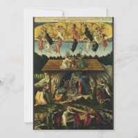 Mystic Nativity by Sandro Botticelli
