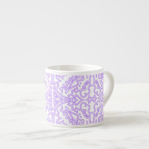 Mystic Nebula Lilac Espresso Cup