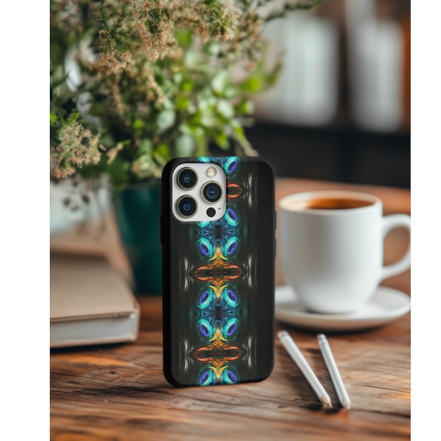 Mystic Peacock Mirage Case-Mate iPhone Case (Creator Uploaded)