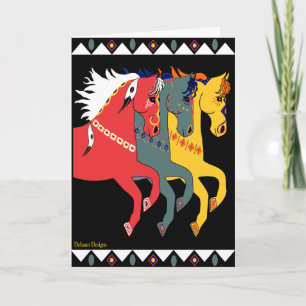 Mystic Ponies All Occassion Greeting Card