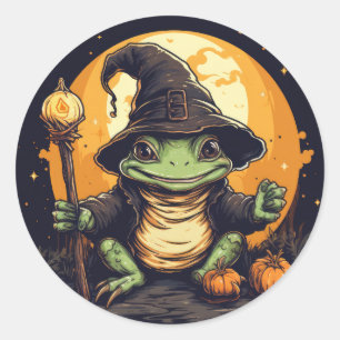 Mystic Ribbit   Classic Round Sticker
