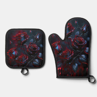 Mystic Rose Oven Mitt & Pot Holder Oven Mitt & Pot Holder Set