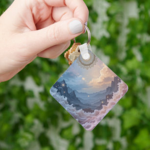 Mystic Scape Keychain