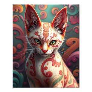 Mystic Siamese Cat Photo Print
