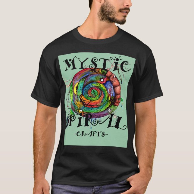 mystic spiral t shirt (Front)