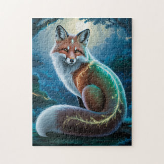 Mystic Spirit Fox Jigsaw Puzzle