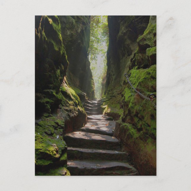 Mystic Stairway Postcard (Front)
