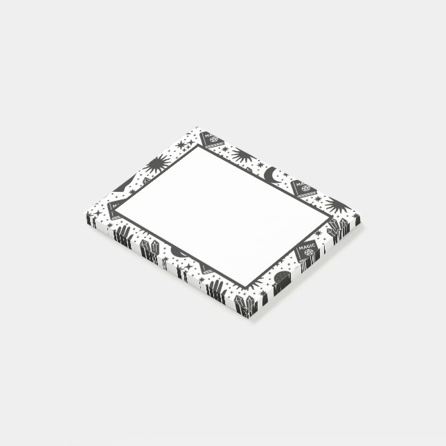Mystic Symbols Post-It Notes (Angled)