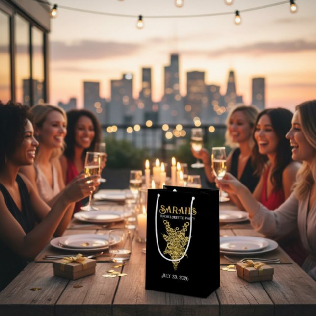 Mystic Tarot Thank You Bachelorette  Small Gift Bag (Creator Uploaded)