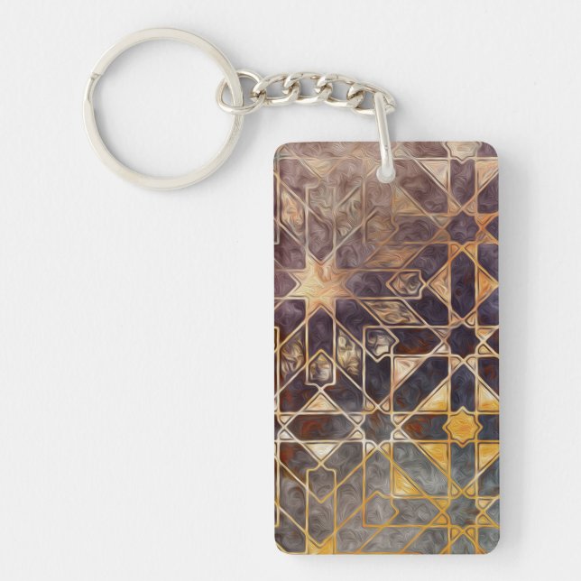 Mystic Tiles I Keychain (Front)