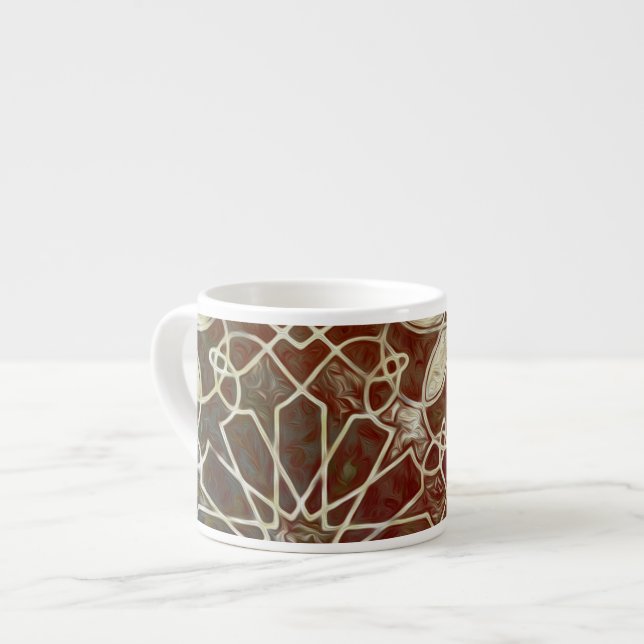 Mystic Tiles II Espresso Cup (Front Left)