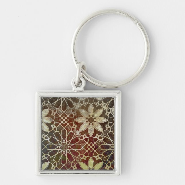 Mystic Tiles II Keychain (Front)