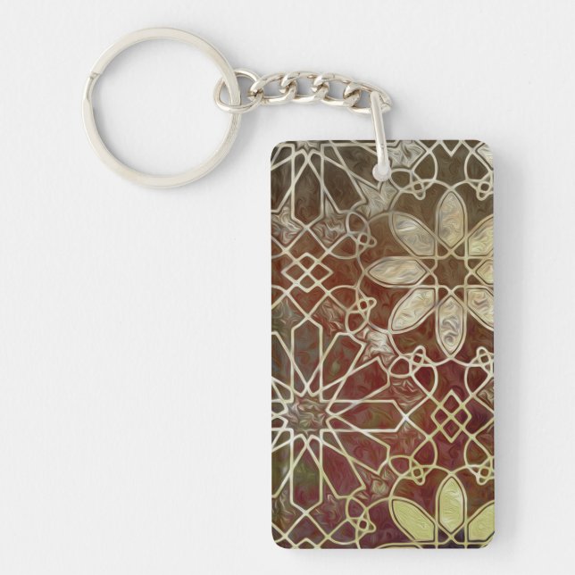 Mystic Tiles II Keychain (Front)