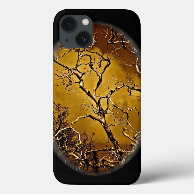 MYSTIC TREE WITH BARE BRANCHES Case-Mate iPhone CASE (Back)