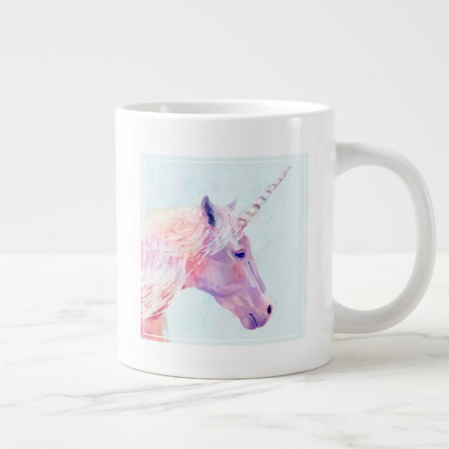 Mystic Unicorn Large Coffee Mug (Right)