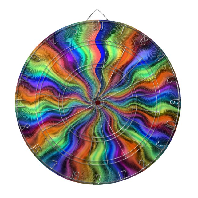 Mystic Vibrations Dart Board (Front)