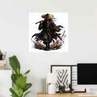 Mystic Wandering Ronin Mug | Samurai Warrior in Ba