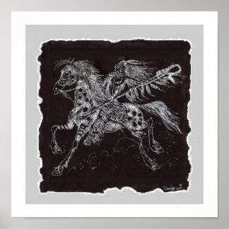 Mystic Warrior Print, Poster Paper (Matte)