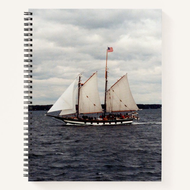 Mystic Whaler notebook (Front)