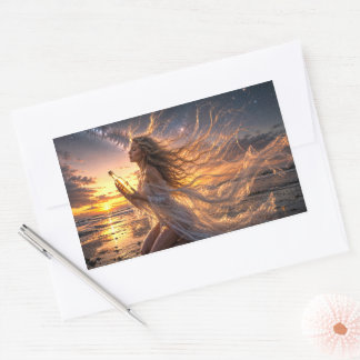 Mystic Woman Letter Sticker – Galactically Beautif