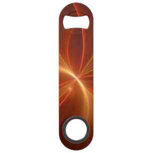 Mystical Abstract Fractal Art Modern Warm Colours Bar Key