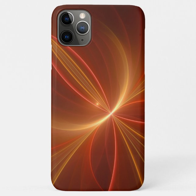 Mystical Abstract Fractal Art Modern Warm Colours Case-Mate iPhone Case (Back)