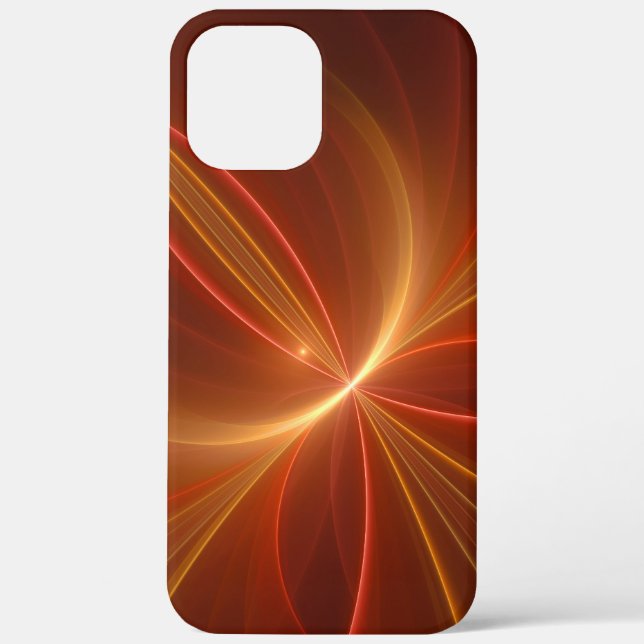 Mystical Abstract Fractal Art Modern Warm Colours Case-Mate iPhone Case (Back)