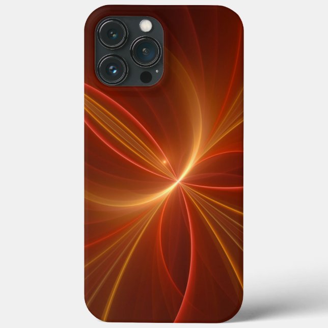 Mystical Abstract Fractal Art Modern Warm Colours Case-Mate iPhone Case (Back)