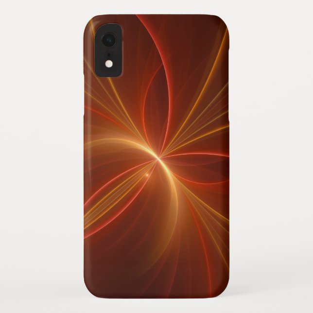 Mystical Abstract Fractal Art Modern Warm Colours Case-Mate iPhone Case (Back)