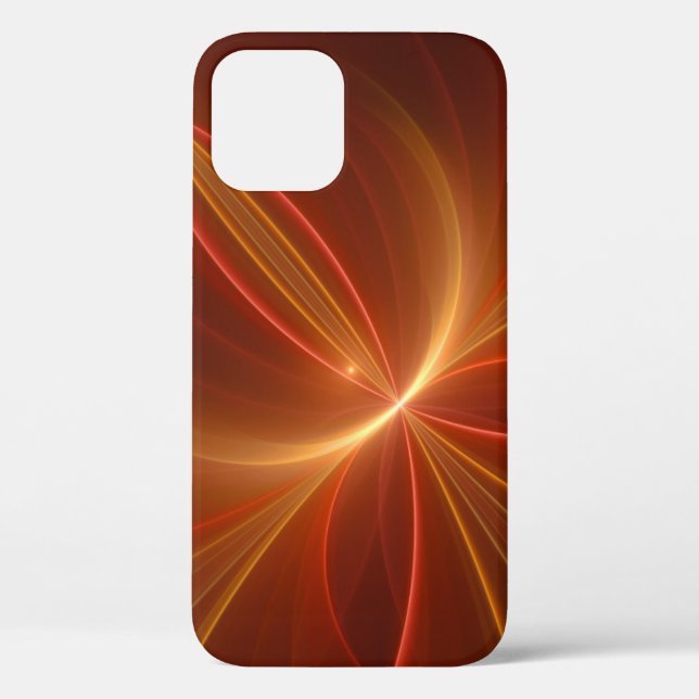 Mystical Abstract Fractal Art Modern Warm Colours Case-Mate iPhone Case (Back)