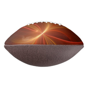 Mystical Abstract Fractal Art Modern Warm Colours Football