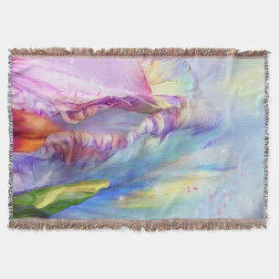 Mystical Abstract Throw Blanket