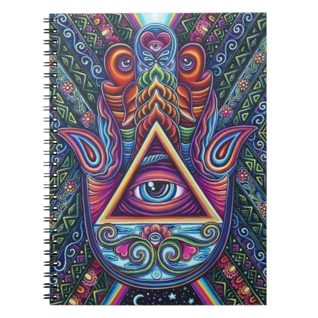 Mystical All-Seeing Eye Notebook (Front)