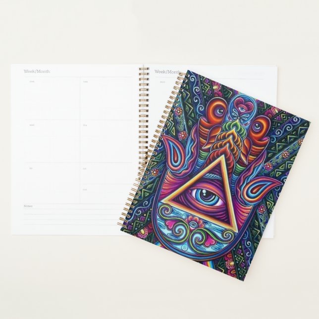 Mystical All-Seeing Eye  Planner (Display)
