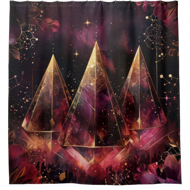 Mystical Amethyst Witchy Celestial Pattern (Front)