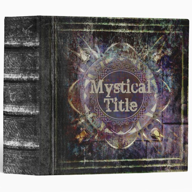 Mystical Ancient Renaissance Tome Binder (Front/Spine)
