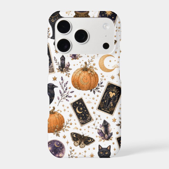 Mystical Black Cat Halloween  (Back)