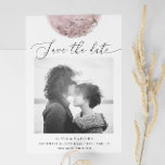 Mystical Blush Pink Moon | Elegant Script Wedding Save The Date<br><div class="desc">Bring a touch of mysticism and elegance to your wedding announcement with this celestial themed save the date card. Featuring a soft full moon design and graceful delicate script typography, this card is perfect for couples drawn to spiritual, moody, or modern boho aesthetics. Whether you’re planning a romantic evening ceremony...</div>