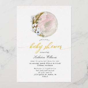 mystical bohemian moon baby Shower
