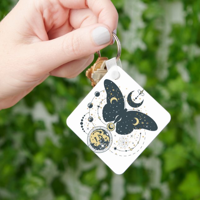 Mystical Butterfly Keychain (Hand)