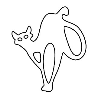 Mystical Cat A Bold Expression of Elegance Mug